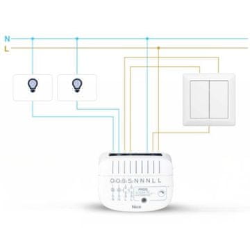 NICE Nice DoubleDimmer Control dvokanalni LED zatemnilnik, Z-Wave