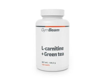 GymBeam L-karnitin z izvlečkom zelenega čaja v kapsulah