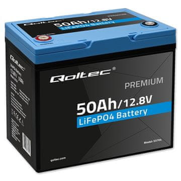 Qoltec Qoltec LiFePO4 baterija 12.8V 50Ah 640Wh z BMS