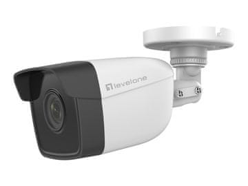 Level One LevelOne GEMINI Fiksna IP omrežna kamera, 2MP, H.265, PoE, IR LED, IP67, bela