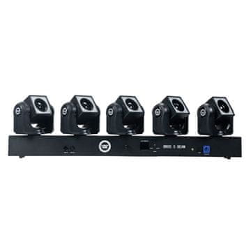 BROS L4M BROS 5 BEAM LED efekt s 5 premikajočimi glavami