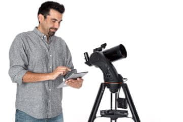 Celestron Celestron Astro Fi 102 Katadioptrični teleskop 102mm, 1325mm goriščne razdalje, WiFi, črn