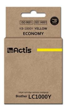 ACS Actis KB-1000Y Rumena nadomestna črnila (za Brother LC1000Y/LC970Y) - Standard - 36 ml