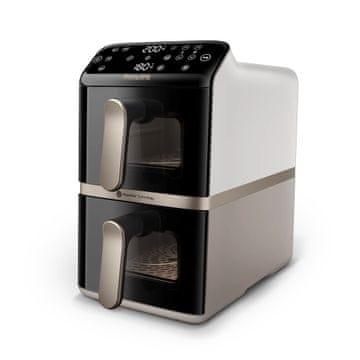 slomart Philips 4000 series NA462/80 friteza na vrući zrak, dvostruka 10L 2750W, crna/zlatna/siva