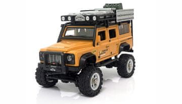 slomart RC model bager Amewi D90X28 Metall Scale Crawler, rumene barve, 1:28