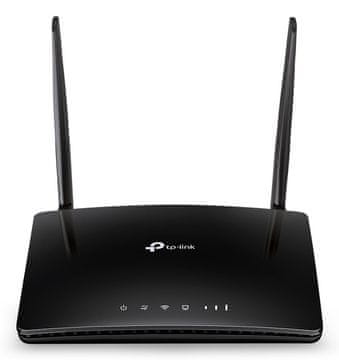slomart TP-Link Archer MR402 4G brezžični usmerjevalnik, dvopasovni (2.4 GHz / 5 GHz), črn