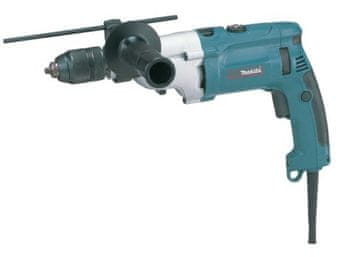 MAK Makita HP2071J vrtalnik 2900 RPM, 1010 W, hitrovpenjalna glava, črna/modra/srebrna