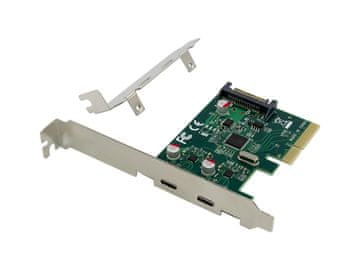 Conceptronic Conceptronic EMRICK13G 2-Portna USB 3.2 Gen 2 Type-C PCIe kartica