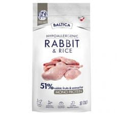 slomart BALTICA Nutraceutic Hypoallergenic M Rabbit z rižem - briketi za pse - 3kg