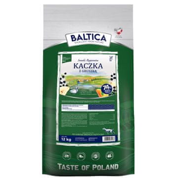 slomart BALTICA Smaki regionów Pačja s hruško, hrana za pse srednje in velike pasme, 12 kg