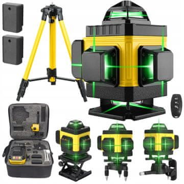 Extē Extralink Laser Level Cross Planar 4D merilnik z stojalom