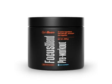 GymBeam Predvadbena mešanica Focus Blend, 300 g