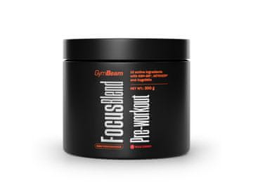 GymBeam Predvadbena mešanica Focus Blend, 300 g