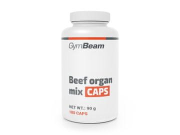 GymBeam Liofilizirana mešanica govejih organov v kapsulah