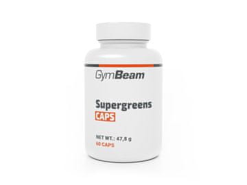 GymBeam Supergreens CAPS rastlinski kompleks v kapsulah
