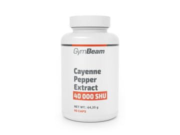 GymBeam Izvleček kajenskega popra 90 kapsul