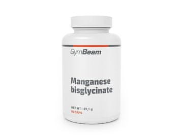 GymBeam Manganov bisglicinat, 90 kapsul