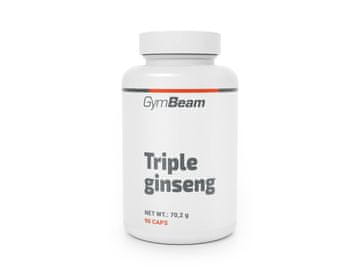GymBeam Kompleks Triple Ginseng, 90 kapsul