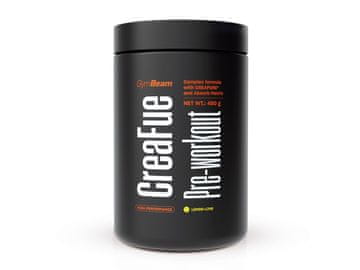GymBeam Predvadbena mešanica CreaFue s kreatinom, 450 g