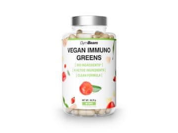 GymBeam Prehransko dopolnilo Vegan Immuno Greens v kapsulah