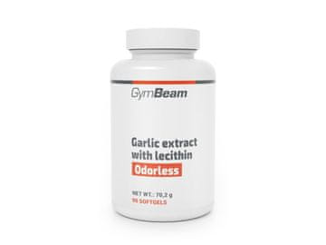 GymBeam Izvleček česna z lecitinom v softgel kapsulah