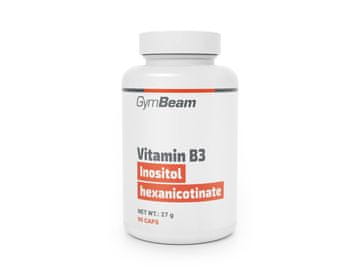 GymBeam Niacin oziroma vitamin B3 brez rdečice v kapsulah