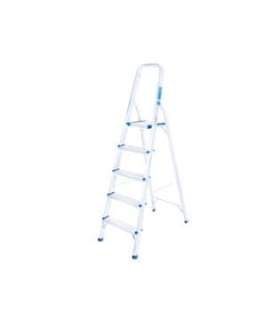 GEKO G02417 Aluminijasta 5-stopenjska lestev, 150 kg