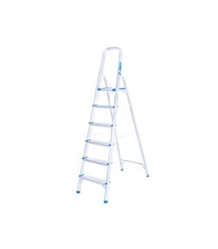 GEKO G02418 Aluminijasta 6-stopenjska lestev, 150 kg