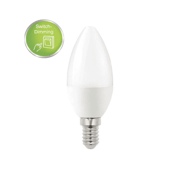 Vito LED sijalka E14 C37 6,5W 520lm 4000K – 3 stopenjsko zatemnjevanje