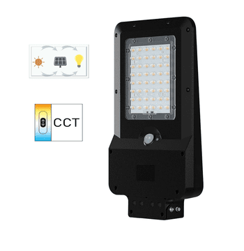 V-TAC LED solarna cestna svetilka CCT IP65 s senzorjem 3V1