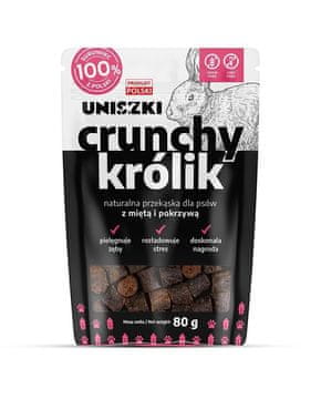 slomart UNISZKI Pasja poslastica Hrconje s Mintom in Koprivo - 80g