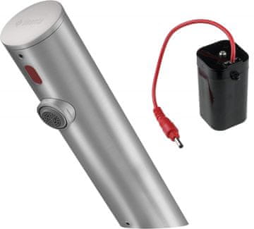 slomart DTA umivalniška pipa brez tipala, brez regulacije temperature, na baterije 4xAA