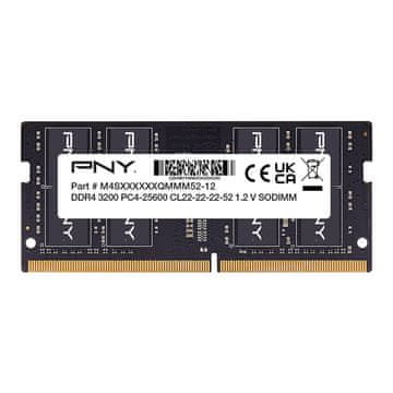 PNY PNY Performance 16 GB DDR4 RAM, 3200 MHz, SO-DIMM, 1x16GB