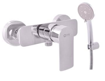 slomart DURAPORT DVT481.5/1 tuš mešalna baterija, stenska, krom