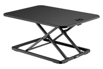 Desk Digitus DA-90337 pretvornik za pisalno mizo, MDF, črn