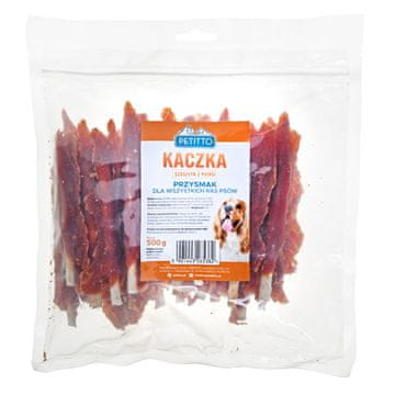 PTI PTI Poslastica za pse Piščančja prsa, brez skrbi (500 g)