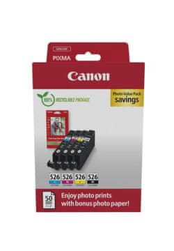 CAN Canon 4540B019 Kartuša s črnilom, komplet 4 kosov, Original, Črna/Cijan/Magenta/Rumena