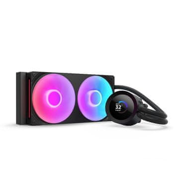NZXT NZXT Kraken Plus RGB 240 AIO vodno hlajenje procesorja, 12 cm, črno