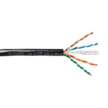 slomart EmiterNet zunanji mrežni kabel UTP Cat.6, 4x2x0.57mm, PE+GEL