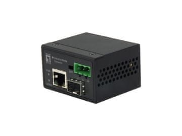 Level One LevelOne FES2001 industrijski pretvornik medijev RJ45 v SFP, -40°C do 75°C