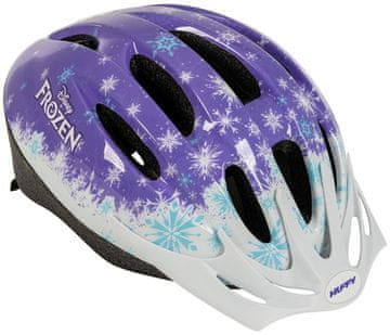 HUFFY Otroški čelada HUFFY Disney Frozen, Vijolična (M, 53-58 cm)