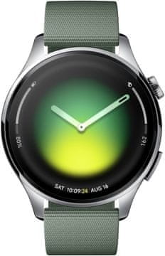 slomart Xiaomi Watch 5 pametna ura 3.91 cm (1.54") AMOLED, 47 mm, srebrna