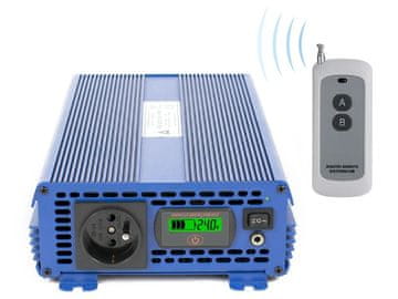 slomart AZO Digital IPS-2000S PRO pretvornik napetosti 2000W, 24V DC na 230V AC