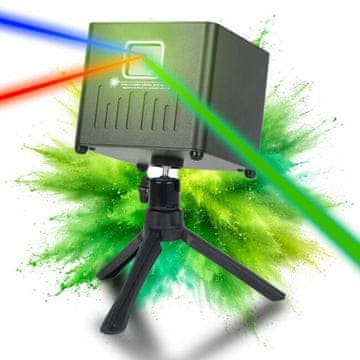 slomart LIGHT4ME ACCU APP LASER akumulatorski laserski projektor, Bluetooth