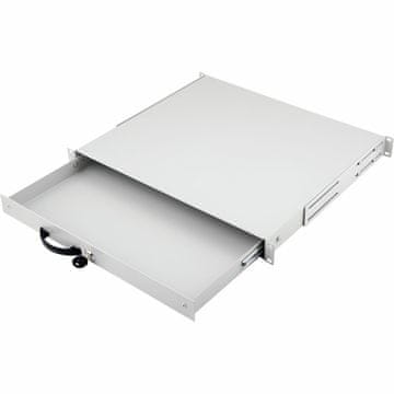 Equip Equip Predal za strežniški regal 1U 19', RAL7035 Svetlo siva