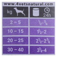 4VETS 4VETS Natural Gastro Intestinal Pasja hrana (mokra) - puran, 400 g