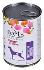4VETS 4VETS Natural Gastro Intestinal Pasja hrana (mokra) - puran, 400 g