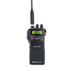 Midland C1267 dvosmerna radijska postaja, 40 kanalov, 26.565-27.99125 MHz, črna
