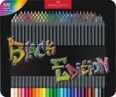 Faber-Castell Faber-Castell 116490 vodene barvice, pisane barve, 100 kosov