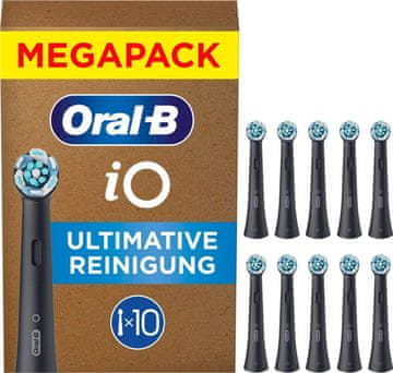 ORA Braun Oral-B iO Ultimate Clean nastavki za zobno ščetko, komplet 10 kosov, bela